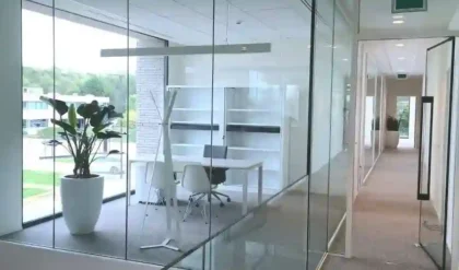 fire-rated glass partitions